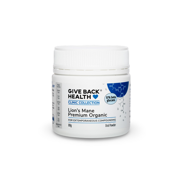 Lion's Mane Premium Organic - Give Back Health Lion's Mane Premium Organic - Give Back Health