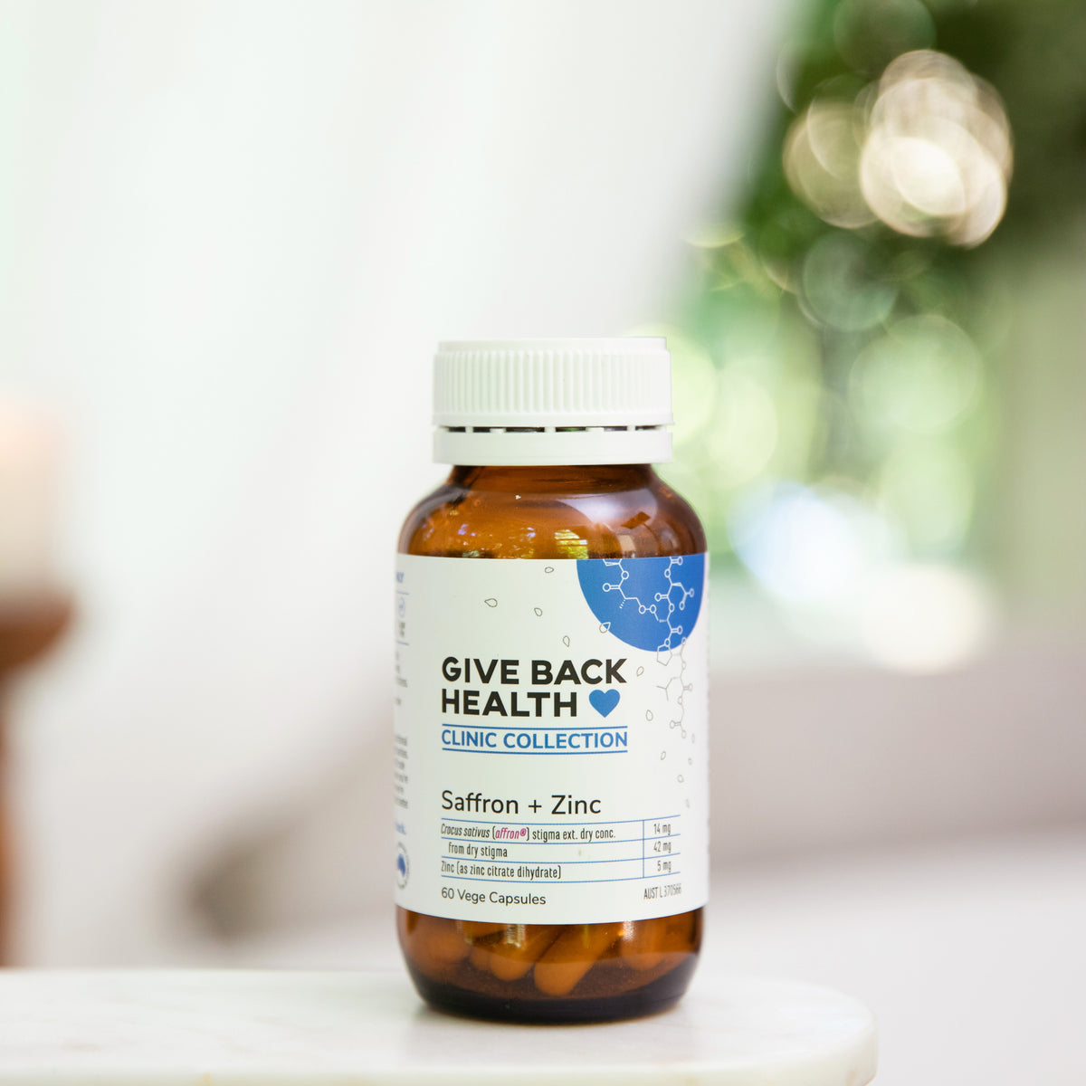 Saffron + Zinc